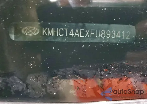 2015 Hyundai Accent Gls из США, поврежденный, VIN KMHCT4AEXFU893412